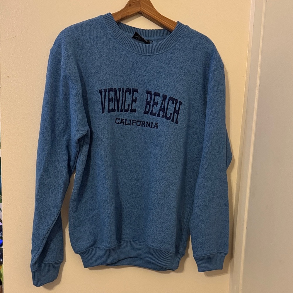 Trendy Boutique Blue Crewneck Sweater